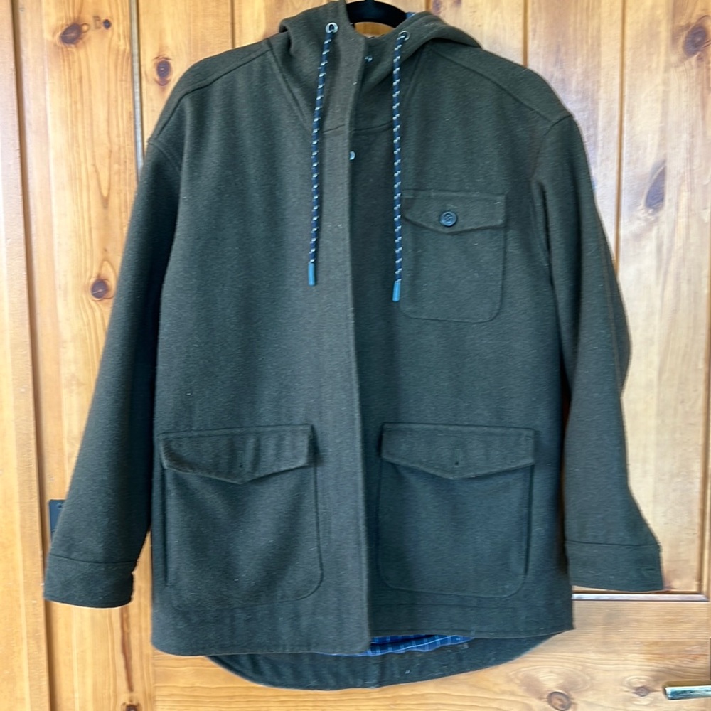 Bridge and burn wool jacket, SMALL